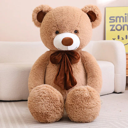 1,2m Huge Teddy Bear Plush Toys Giant Whole Hug Stuffed Animal Birthday Valentines Day Gift Soft Pillow Dolls for Girlfriend