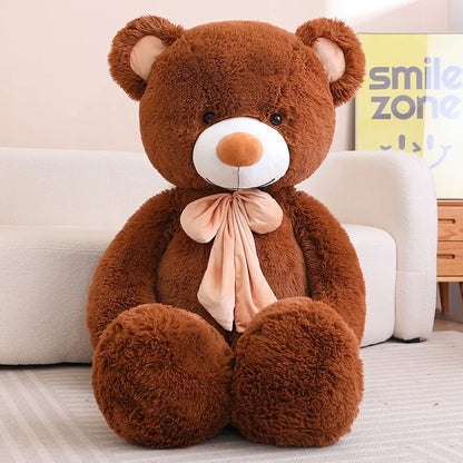 1,2m Huge Teddy Bear Plush Toys Giant Whole Hug Stuffed Animal Birthday Valentines Day Gift Soft Pillow Dolls for Girlfriend