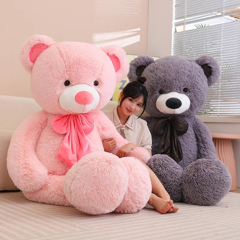 1,2m Huge Teddy Bear Plush Toys Giant Whole Hug Stuffed Animal Birthday Valentines Day Gift Soft Pillow Dolls for Girlfriend