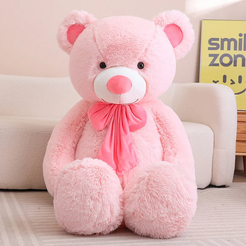 1,2m Huge Teddy Bear Plush Toys Giant Whole Hug Stuffed Animal Birthday Valentines Day Gift Soft Pillow Dolls for Girlfriend