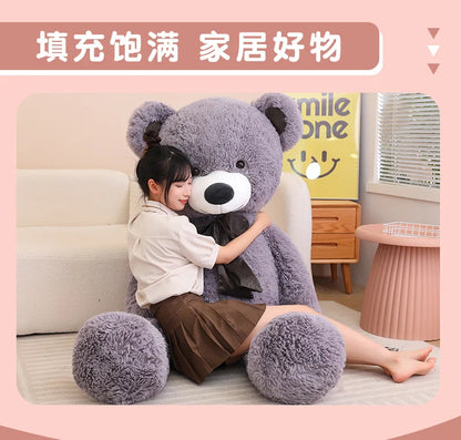 1,2m Huge Teddy Bear Plush Toys Giant Whole Hug Stuffed Animal Birthday Valentines Day Gift Soft Pillow Dolls for Girlfriend