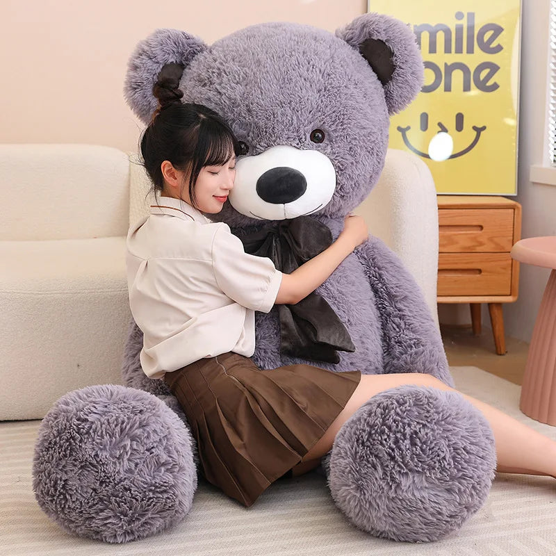 1,2m Huge Teddy Bear Plush Toys Giant Whole Hug Stuffed Animal Birthday Valentines Day Gift Soft Pillow Dolls for Girlfriend